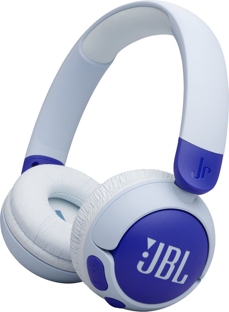 JBL JR 320BT - Draadloze Kinderkoptelefoon - Koptelefoon Kind - Bluetooth - Veilig Volume 85 dB - On ear - Kinder Hoofdtelefoon met Microfoon - 50 uur batterij - Voor Tablet, Laptop, School & Online Les - Roze Paars — afbeelding 1
