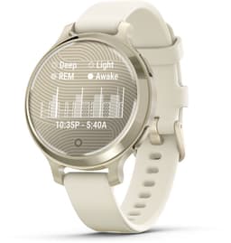 Garmin Lily 2 Active - Smartwatch - 35 mm - Lunar Goudkleurig met Bone Siliconen Bandje — thumbnail 15