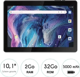Logicom - Tablet 130 - 32GB - 10.1 Inch - Zwart - Wifi - Android 13 — thumbnail 4