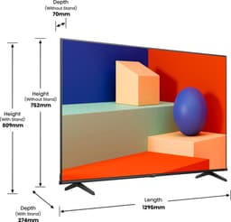 Hisense 58A6K - 58 inch - 4K LED Smart TV - Game Mode Plus - Airplay2 — thumbnail 3