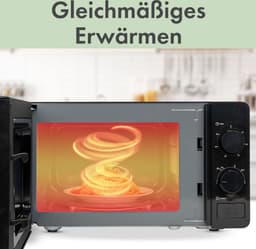 Bomann MW 6014 CB zwart — thumbnail 4