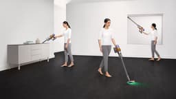 Dyson V15 Detect Fluffy - Steelstofzuiger - Nikkel/Blauw - 230 Air Watts - Zachte vloerborstel — thumbnail 14