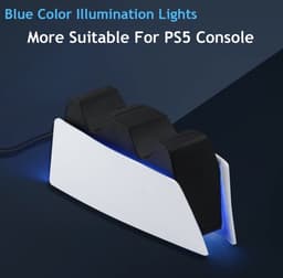 Oplaadstation geschikt voor Playstation 5 | Geschikt voor Sony PS5 | Dual charge | LED Indicatie | Charging station — thumbnail 8