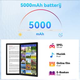 Hotlight C10 - Android 15 Tablet - 10.1 inch - 20(3+17)GB RAM/64GB ROM– 5000mAh - Wit — thumbnail 4