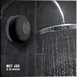 Florixa® Douche Speaker - Badkamer Speaker - Douche Speaker Bluetooth - Zwart - 4cm x 5cm x 3cm — thumbnail 7