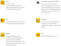 Whirlpool C WD 105M WBS BE - Wasdroger - Warmtepompdroger - 10 kg — thumbnail 9