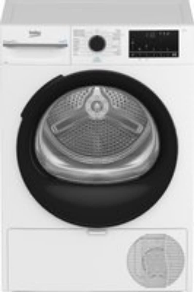 Beko BM3T3824W-1 SteamCure™ Warmtepompdroger 8 kg + 3 Jaar Gratis Extra Garantie — afbeelding 1