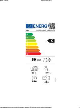 Beko BDFS26046XQ-1 AquaIntens Vrijstaande Vaatwasser + 3 Jaar Gratis Extra Garantie — thumbnail 2