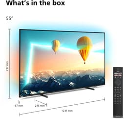 Philips 55PUS8007/12 - 55 inch - 4K LED - 2022 — thumbnail 3