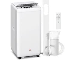 4-in-1 Mobiele Airco - Draagbare Airconditioner - 4-in-1 Koelen, Ontvochtiger, Ventilator & Slaapstand - 12000 BTU - voor 18-35 m² - met Afstandsbediening &