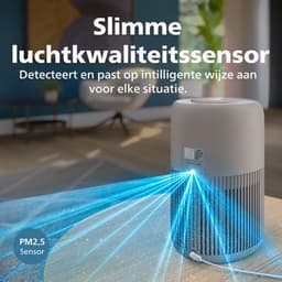 Philips PureProtect 900 Series - Luchtreiniger - CADR 250m3/u - Ruimtes tot 65m2 - 2 laags HEPA filtratie - Stille Reiniging - Compact - Beige - AC0921/14 — thumbnail 7