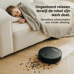 Robotstofzuiger met Dweilfunctie en Laadstation - Airson Pro Clean - Dweilrobot met App & Afstandsbediening - Geschikt voor Huisdieren en Tapijt — thumbnail 5