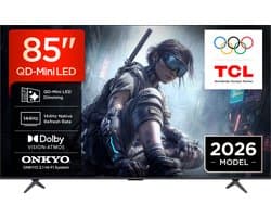 TCL 85T8D - 85 inch - 4K QD-MiniLED - 2026 - Smart TV