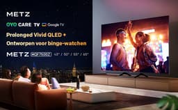 METZ 55MQF7500Z – 55 inch 4K QLED Smart TV – Google TV – Dolby Vision & Atmos – HDMI 2.1 – Smart TV met WiFi & Bluetooth — thumbnail 9