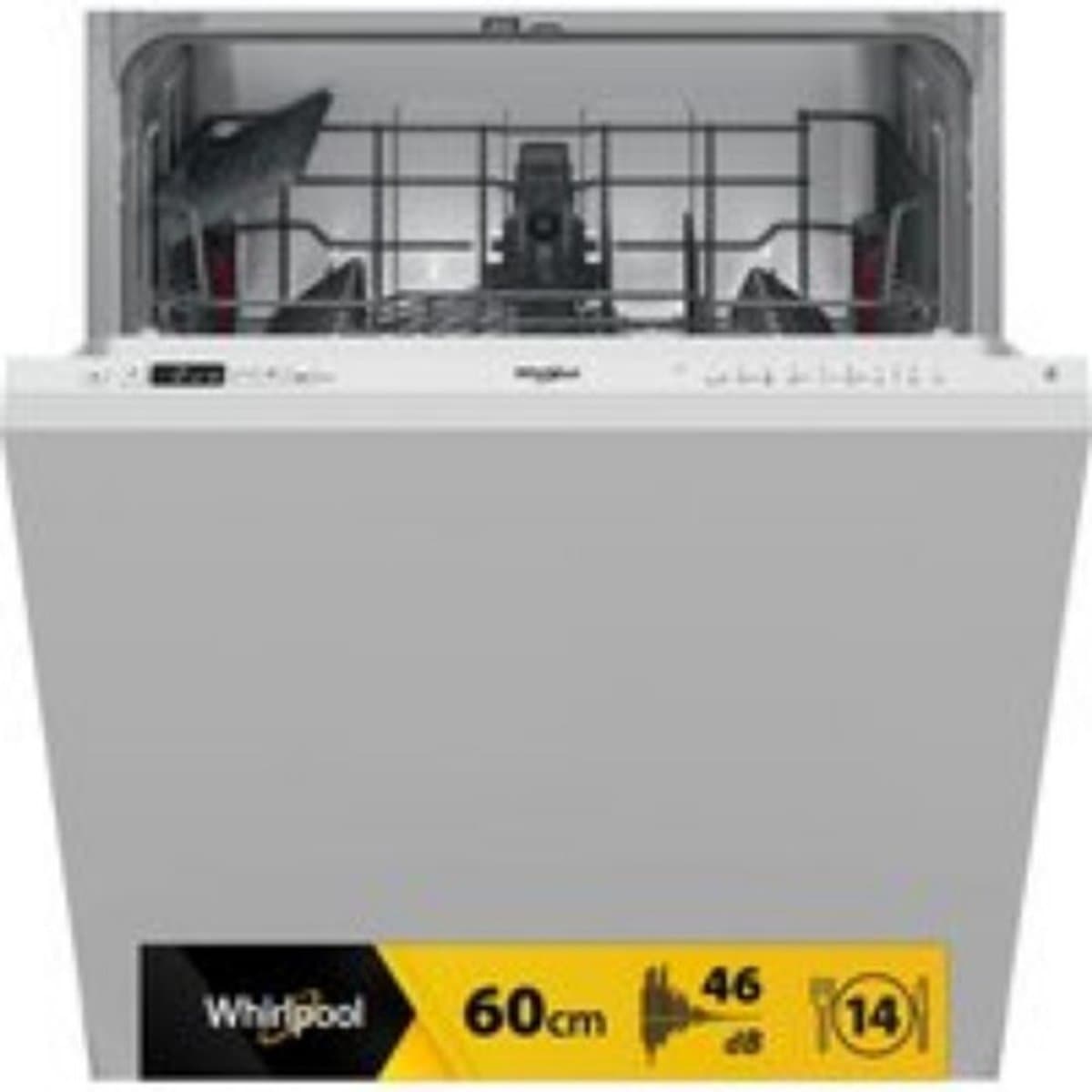 Whirlpool W2I HD526 A-1 Inbouwvaatwasser Volledig ingebouwd 14 couverts + 3 Jaar Gratis Extra Garantie — afbeelding 1