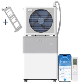 Midea PortaSplit Mobiele Split Airco - Inclusief Beugel voor Frans Balkon - 12.000 BTU - Koelen & Verwarmen - Met Wifi — thumbnail 1
