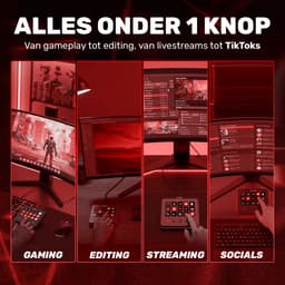 ProFPS Streaming Deck – 18 Macrotoetsen – RGB – Windows & MacOS — thumbnail 2