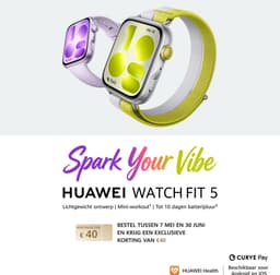 HUAWEI WATCH FIT 5 Groen Smartwatch - Premium ontwerp - Geavanceerde Buiten workoutmogelijkheden - Professioneel gezondheidsmonitoring met TruSense - Compatibel met iOS & Android — thumbnail 3