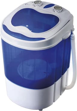 Quvo® Camping Wasmachine - Mini Wasmachine - Wasmachines - Capaciteit van Kleding 3 kg - Laag Water- en Energieverbruik - Wit - 36cm x 37cm x 53cm — thumbnail 13