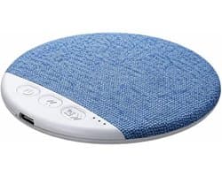 JeiibrZui Slaap Speaker Kussen - Draagbare Bluetooth Luidspreker Met Timer - Witte Ruis Voor Diepe Slaap - Compact Ontwerp - Zwart