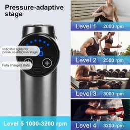 Massage Gun Professioneel - Massage Apparaat - Theragun spierherstel — thumbnail 2