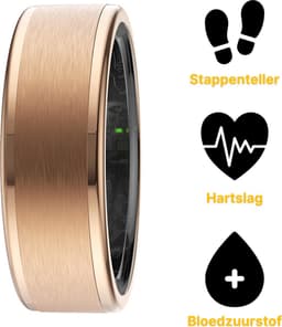 Kuno Smart Ring - Slimme ring - Smart Wearable - Health Ring - Slaap Tracker - Hartslagmeter - Stappenteller - Fitness en Activiteiten Tracker - Calorieen Bijhouden - Geen Abbonement - Waterdicht - voor Mannen en Vrouwen - Goud #11 — thumbnail 13