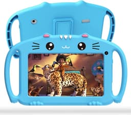 White-Label® Kindertablet Vanaf 3 Jaar - Tablet Kinderen - Kinderspeelgoed - Blauw — thumbnail 1