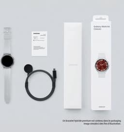 Samsung Galaxy Watch6 Classic - LTE/4G variant - Smartwatch - 43mm - Silver — thumbnail 15