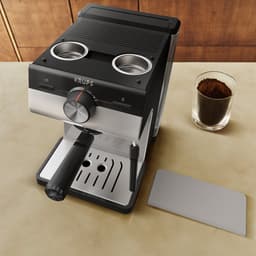 Krups Authentic C40 XP381B - Pistonmachine - Inclusief Melkopschuimer - Compact - Stijlvol Design - Geschikt voor Espresso en Latte — thumbnail 8