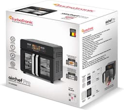 TurboTronic AFO240 Digitale Airfryer en Oven - 23 Liter - Zwart — thumbnail 5