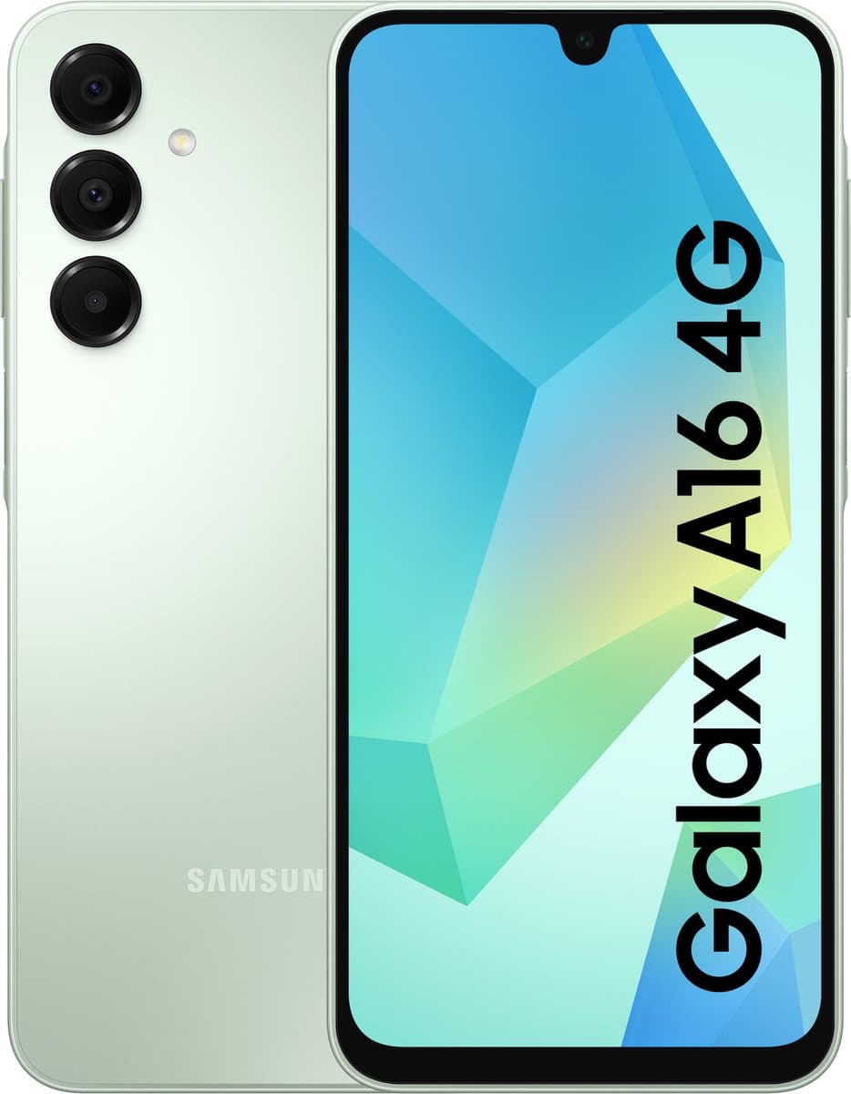 Samsung Galaxy A16 4G (LTE) - 128GB - Licht Groen — afbeelding 1