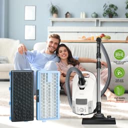 YONO Hepa Filter geschikt voor Miele Complete C3 - C2 - C1 - Onderdelen - Accessoires - 2 Stuks — thumbnail 3