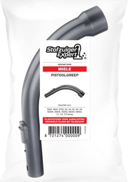 Vervangende Handgreep geschikt voor O.a. Miele C1, C2, S2000, S4000, S5000, S6000, S8000, S2, S4, S5, S6 en S8 series - Pistoolgreep van hoge kwaliteit - Simpel zelf uw greep vervangen van uw stofzuiger! — thumbnail 5