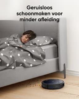 eufy G50 Hybride Robotstofzuiger met 4.000 Pa Sterke Zuigkracht, Dynamische Navigatie, Proontwarrende Kam, Rolborstel, Dweilpad voor Lichte Oppervlakte Reiniging, Ideaal voor Huisdierhaar, Harde Vloeren, Tapijt — thumbnail 5