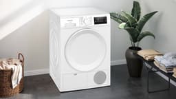Siemens WT43H00AFG - iQ300 - Warmtepompdroger - 8 kg - Stil 65 dB - NL/FR Display - autoDry: Zacht en zorgvuldig drogen om je kleding te beschermen — thumbnail 7
