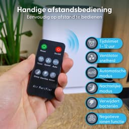 Ølven Luchtreiniger - Air Purifier - Hepa Filter & Ionisator - Luchtfilter - 180 m³/u - Air Cleaner — thumbnail 3