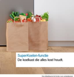 Bosch Serie 4 KSN36VLCG - Kastmodel Koelkast - Extra veel inhoud 402L - Zeer stil - Nooit meer ontdooien met Total No Frost - VitaFresh XXL 0°C: houd etenswaren langer vers met extra ruime vershoudlades- Grijs — thumbnail 8