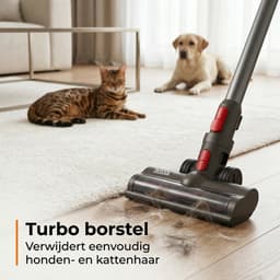 Zedar S600+ Steelstofzuiger draadloos met 4 verschillende opzetstukken - Draadloze stofzuiger - zonder zak op accu- Vacuum cleaner — thumbnail 3