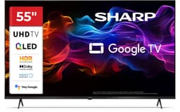 Sharp Aquos 55HP5465 - 55 inch 4K UHD QLED met Google TV — thumbnail 1