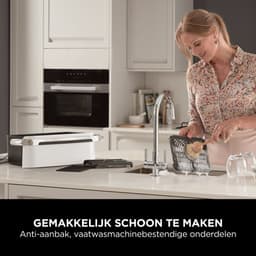 Ninja Foodi FlexDrawer Mega Dubbele Airfryer XXL - 10.4 Liter - Twee Kookvakken of Één MegaZone - Heteluchtfriteuse - Wit - AF500EUWH — thumbnail 5