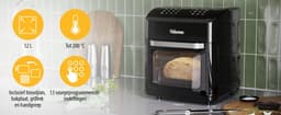Tristar FR-9065 - Airfryer Oven XXL - 12L - 12 Bakprogramma's - Zwart — thumbnail 3