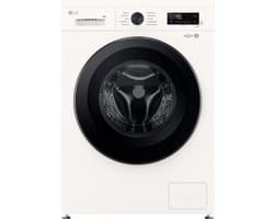 LG F4X1009NWK wasmachine 9 kg met Inverter Direct Drive voor stiller, duurzamer wassen - Spa Steam™ verwijdert allergenen en verzorgt stoffen - 6 Motion voor optimale bewegingen - Energieklasse A.