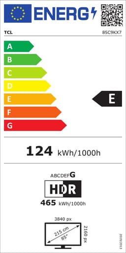 TCL 85C9K - 85 inch - 4K MiniLED - 2025 — thumbnail 2