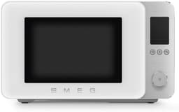SMEG MOC02WHMEU - Combi-magnetron met grill - Airfry - 25 programma's - Soft-close - 2100W - Inverter technologie - 27L - Mat Wit — thumbnail 1