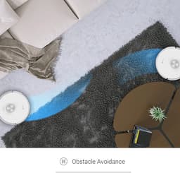 EZVIZ RE5 Robotstofzuiger met Dweilfunctie – 4000 Pa – LiDAR Navigatie – App Bediening – Tapijtdetectie – Werkt met Google Assistant & Alexa – Wit — thumbnail 2