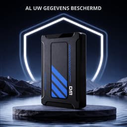 DM 640GB Externe opslag - Draagbare harde schijf - USB 3.2 - Zwart — thumbnail 7