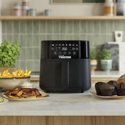 Tristar FR-9060 Digitale Airfryer 6L – 1700W – LED Touchscreen – 8 Programma’s – PFAS‑vrij – Voorverwarmen & Schudherinnering — thumbnail 4