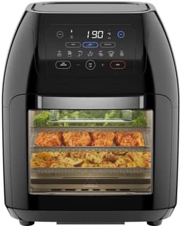 MIRA® Heteluchtoven - Oven - Airfryer Oven - Zwart - 31cm x 31cm x 38cm — thumbnail 1