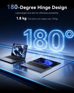 ACEMAGIC Gaming Laptop - 15,6 Zoll - Intel Core i5-12600H-Prozessor (tot 4,5 GHz) - 16 GB RAM DDR4 - 512 GB/4TB SSD - WiFi 6 - Type C - Window 11 Pro - Grijs — thumbnail 7