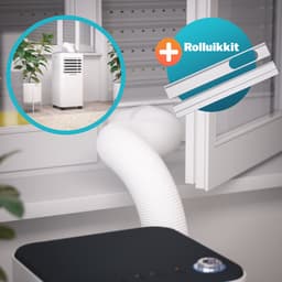 Monzana Mobiele Airco 7000BTU - 4in1 Kit Rolluik 20-25m² met App - Wit — thumbnail 5
